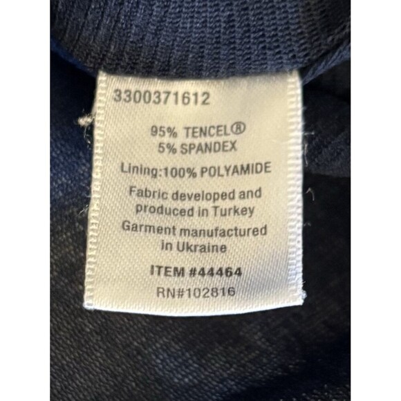 GARNET HILL Pullover Tencel Dress Size Medium Pockets Stretch Sleeveless Casual - Picture 8 of 13